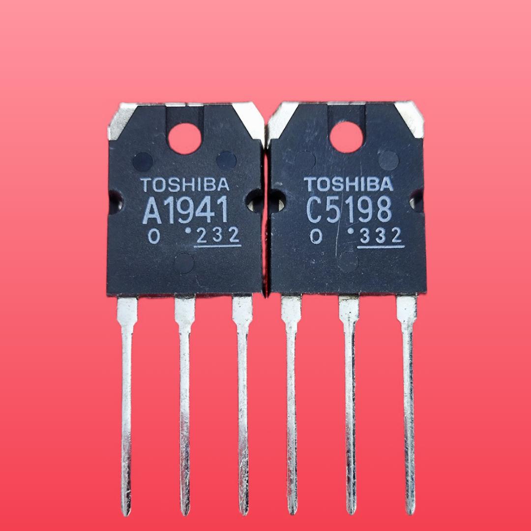 - Crown Semiconductor 2sc5198-o 2sa1941-o Transistor